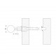 BABY CRIB LOCK BOLT BARREL BOLTS